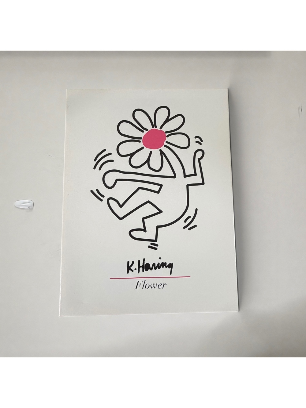 Keith Haring The Flower Canvas print